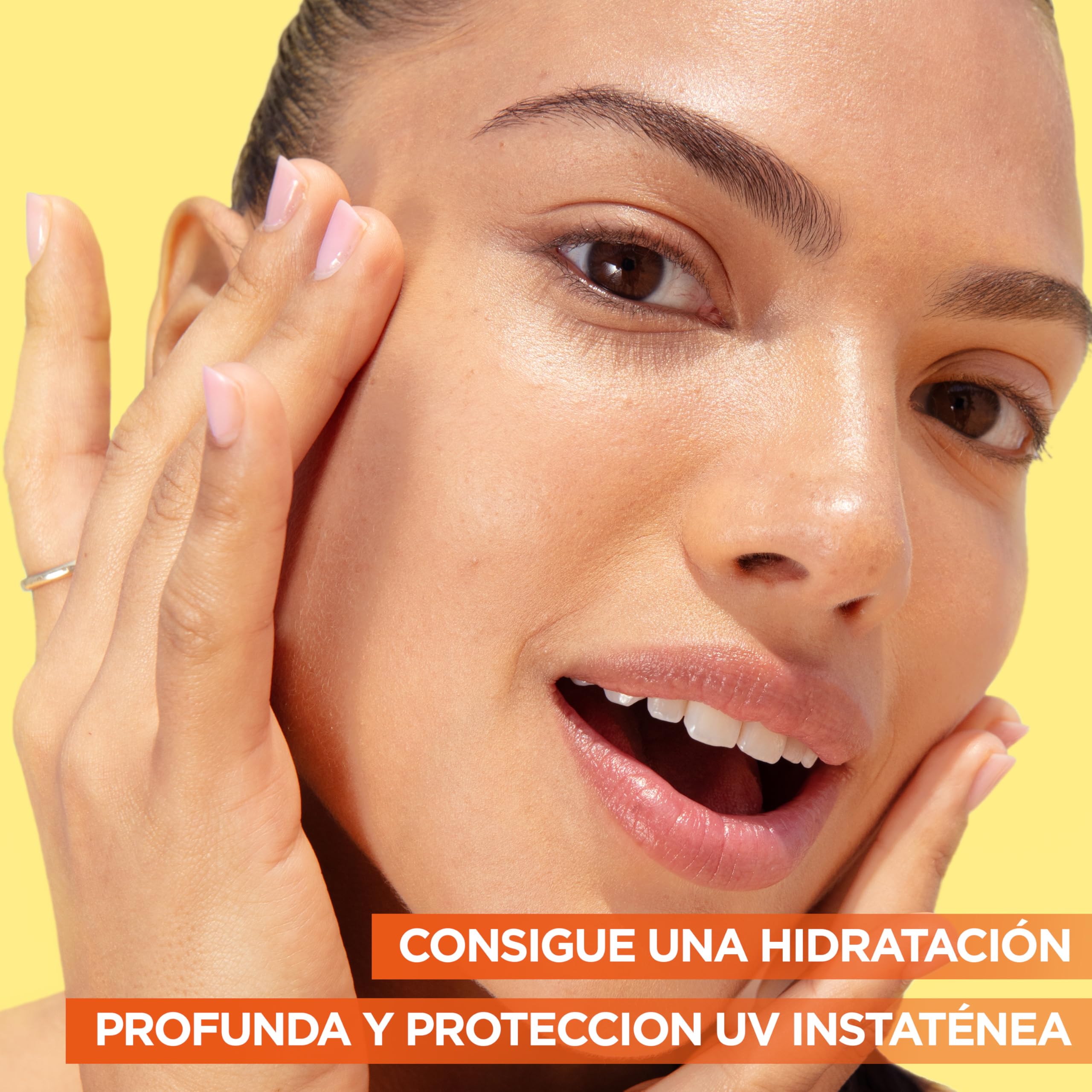 Garnier SkinActive Vitamina C 2 en 1 Crema Sérum Antimanchas Iluminadora FPS 25. Reduce manchas oscuras y corrige el tono irregular con 72 h de hidratación. Protección Media FPS25, 50 ml — view 5