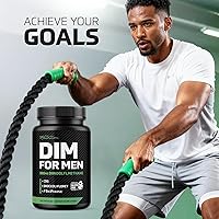 Vista 8 de Suplemento DIM para hombres de 300 mg Bloqueador de estrógeno e inhibidor de la aromatasa Refuerzo de equilibrio hormonal extra fuerte y refuerzo