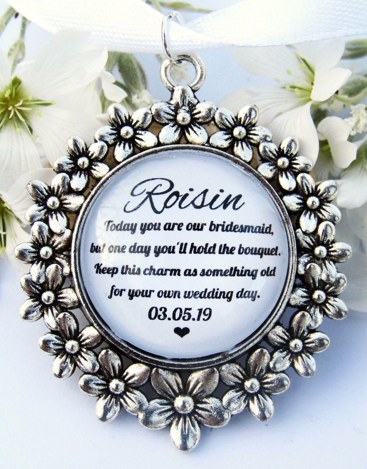 Rockshore Accessories Girls Bridesmaid Bouquet Charm Flower Maid Of Honour Mother Of The Bride 9 Variations (Bridesmaid)