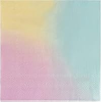 Vista 9 de Suministros de fiesta floral vintage, servilletas de papel blanco (6.5 x 6.5 pulgadas, paquete de 150)