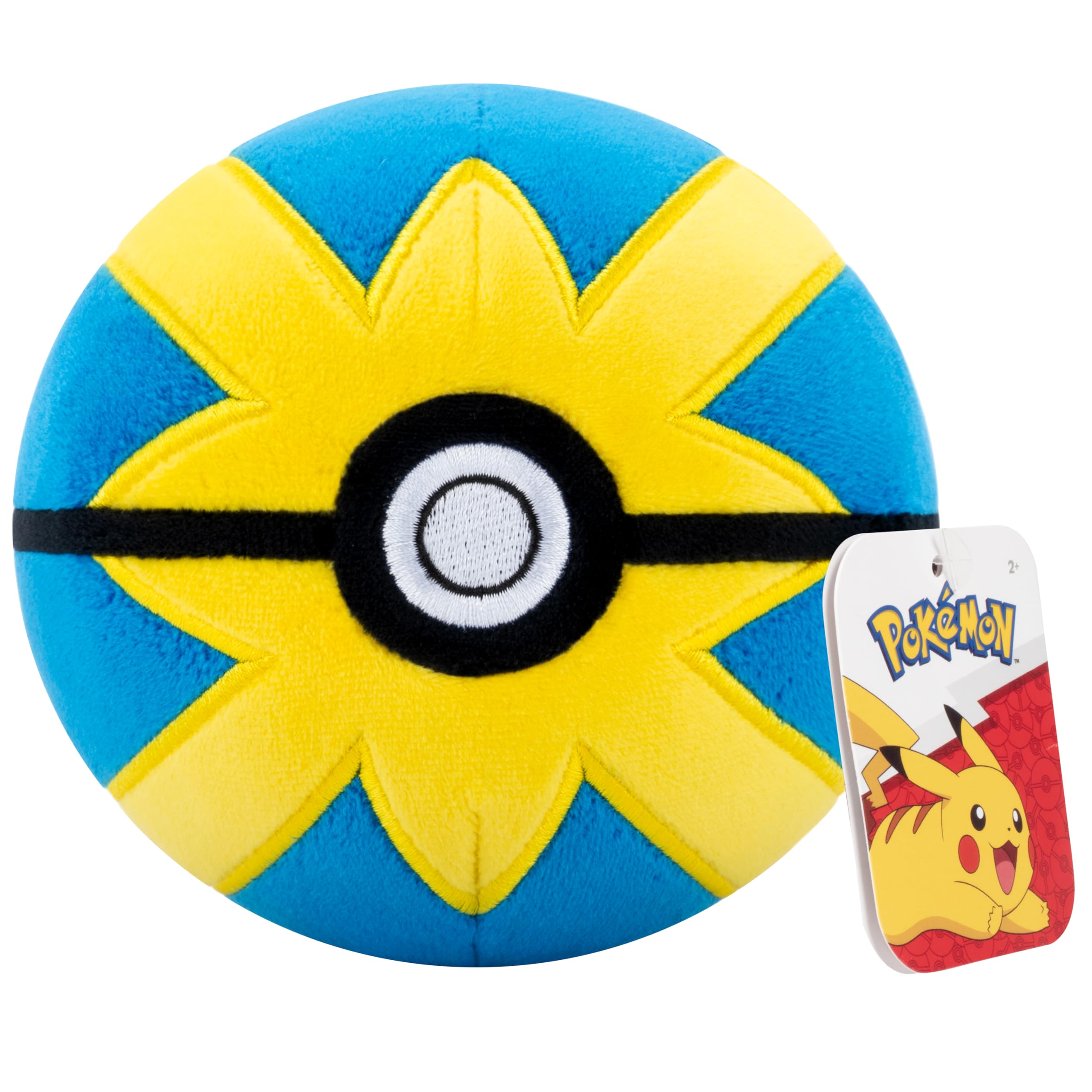 Peluche Quick Ball Pokémon de 12,7 cm jouet doux lesté pour enfant 2 ans - 7