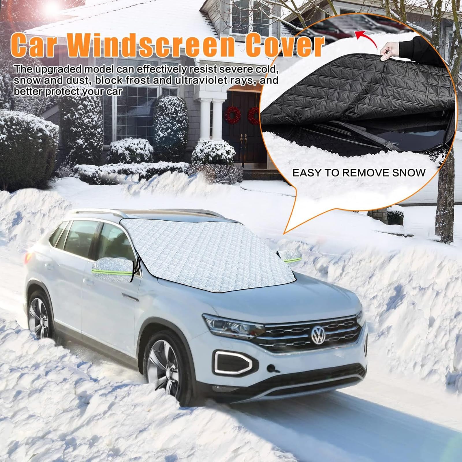 Auto Windschutzscheibenabdeckung Für Hyundai Ix35 2010-2025 - Frostschutz Abdeckung