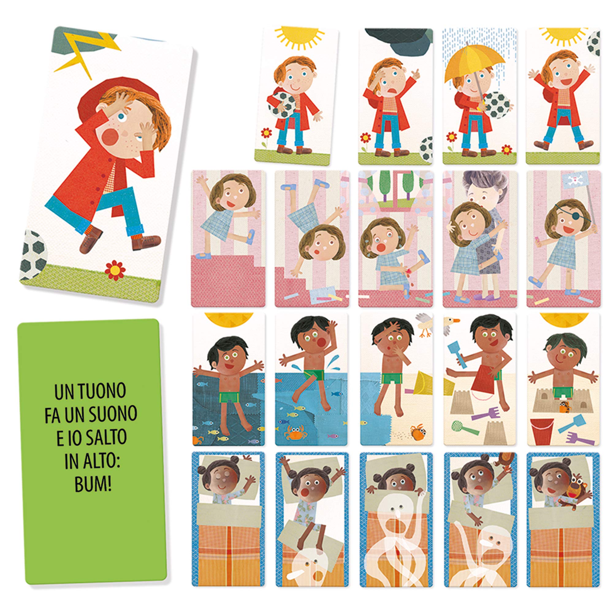 Headu - Flashcards Bambini Coraggiosi - gioco educativo per bambini da 3 a 6 anni