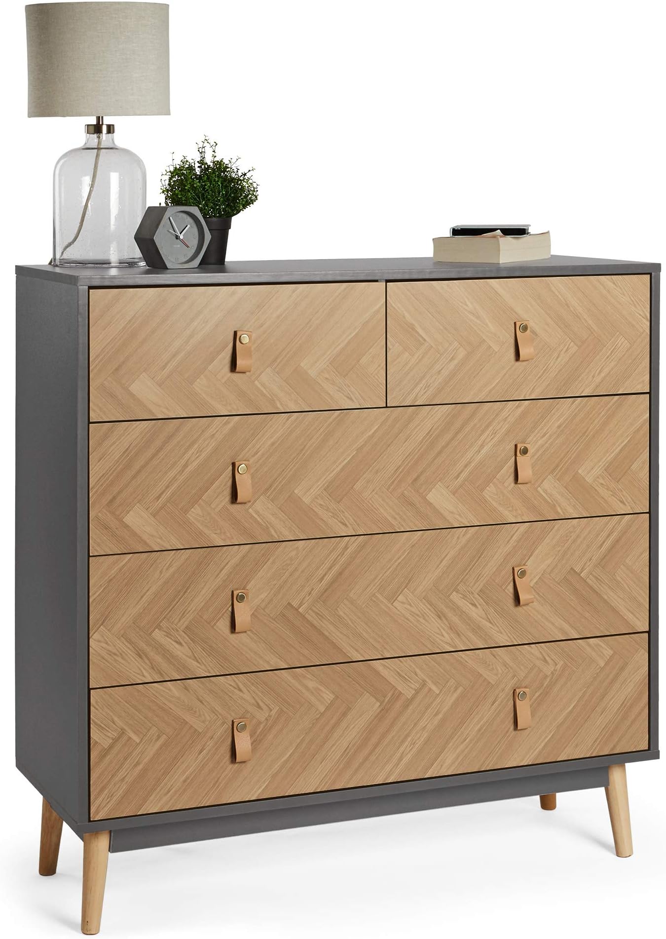 Herringbone Chest of Drawers