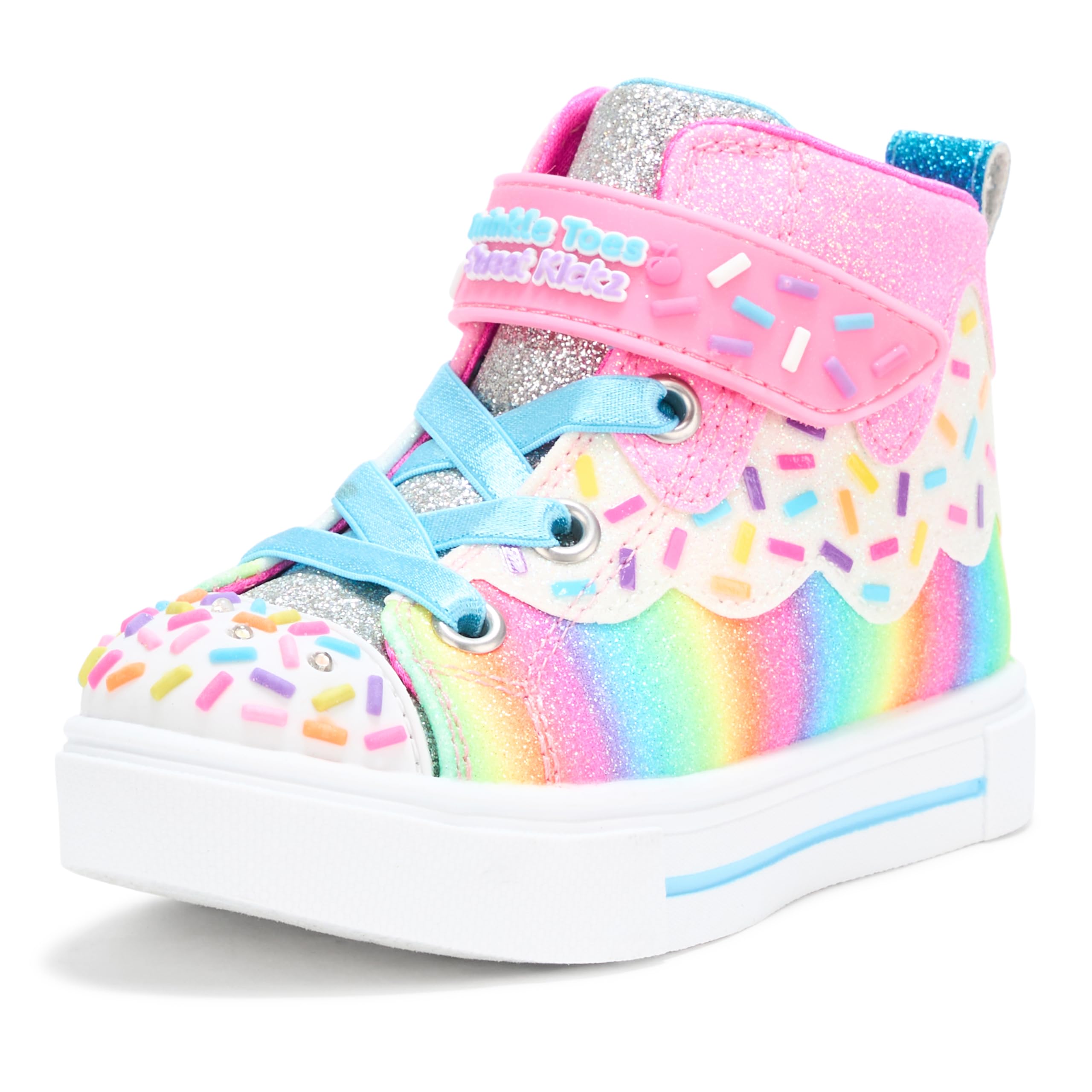 Skechers Twinkle Sparks basket lumineuse fille avec fermeture scratch - 8