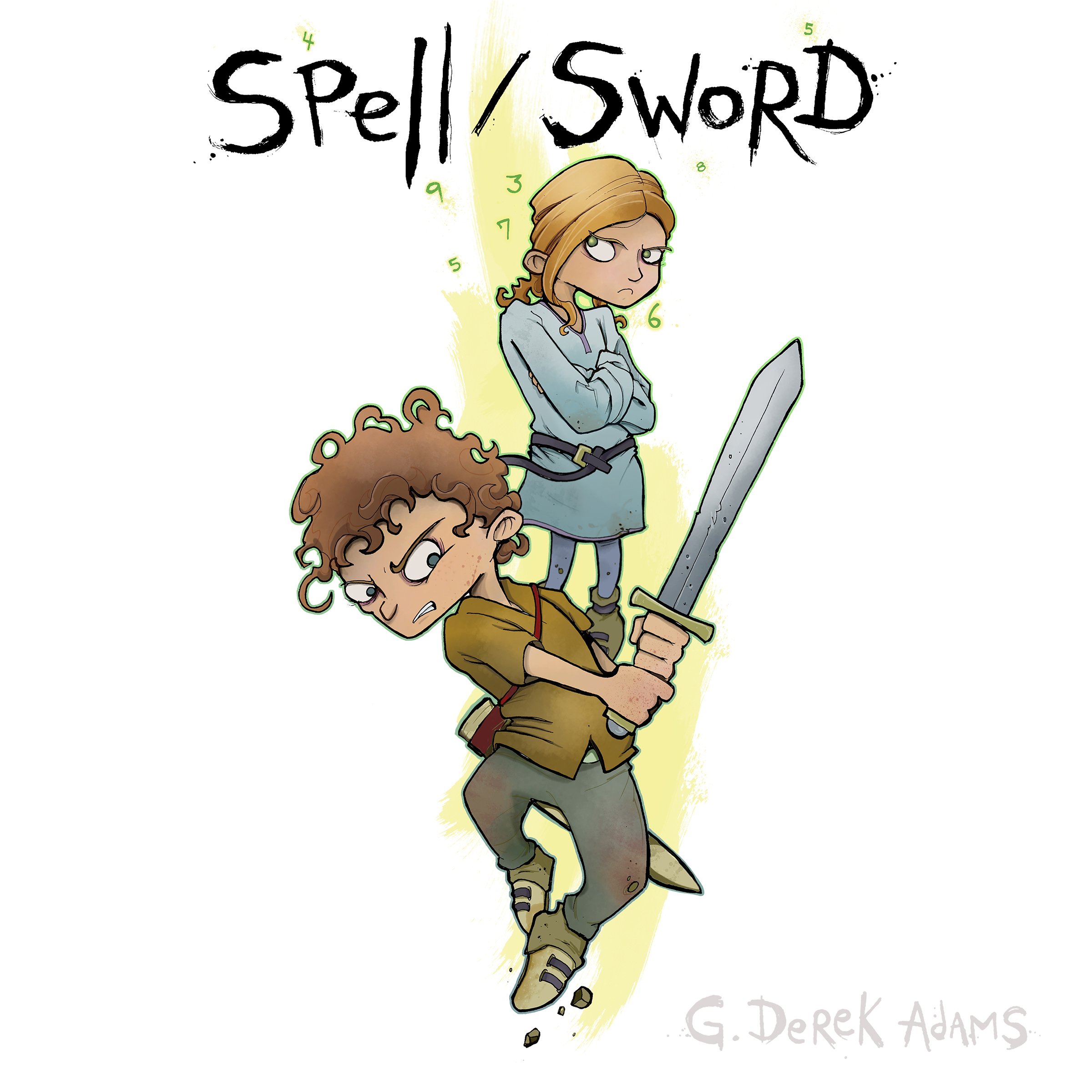 Cover art for Spell/Sword, Book 1
