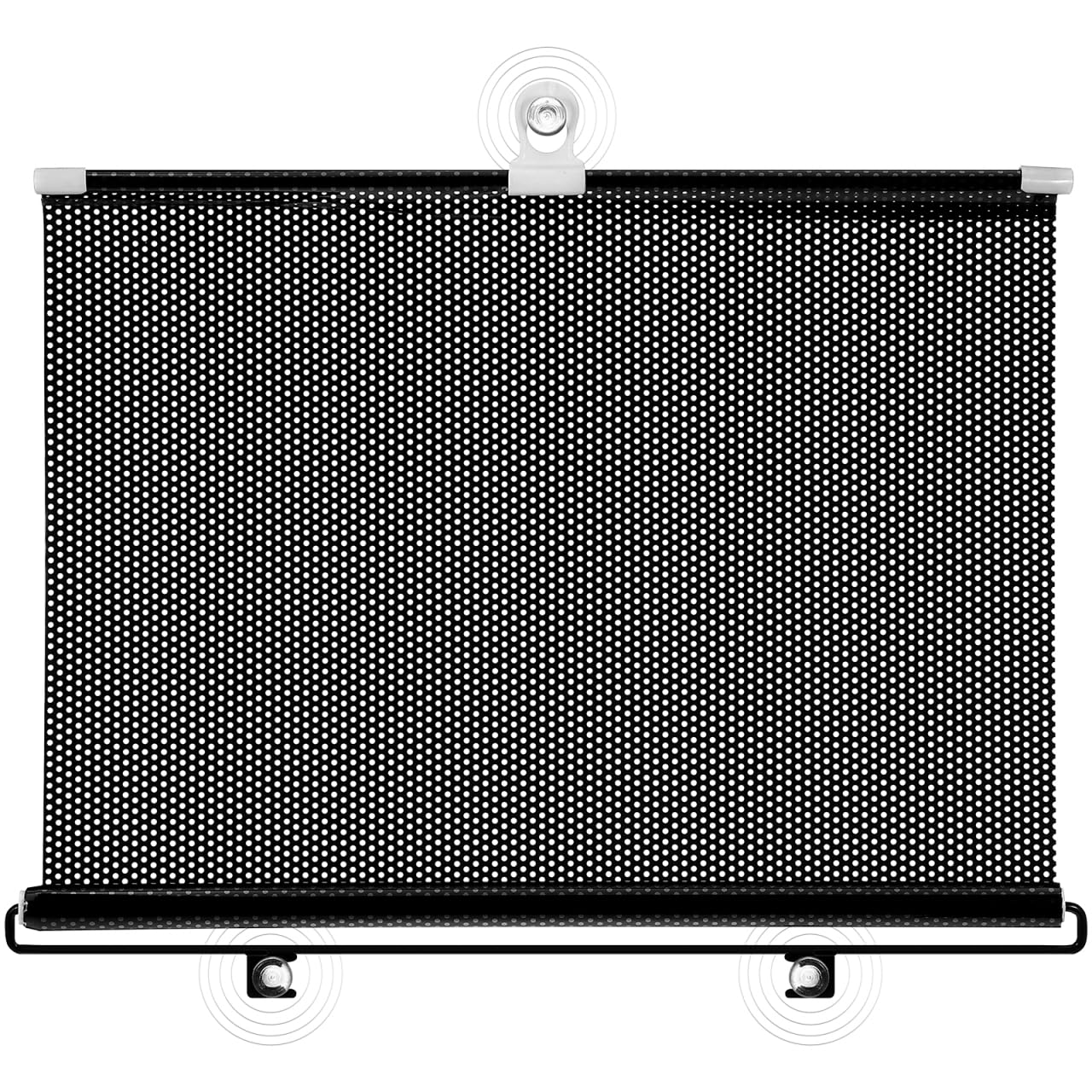 Angoily Suction Cup Roller Blinds for Windows Blackout Portable Blinds Stick On Suction Sunshade for Car Home No Drilling Required