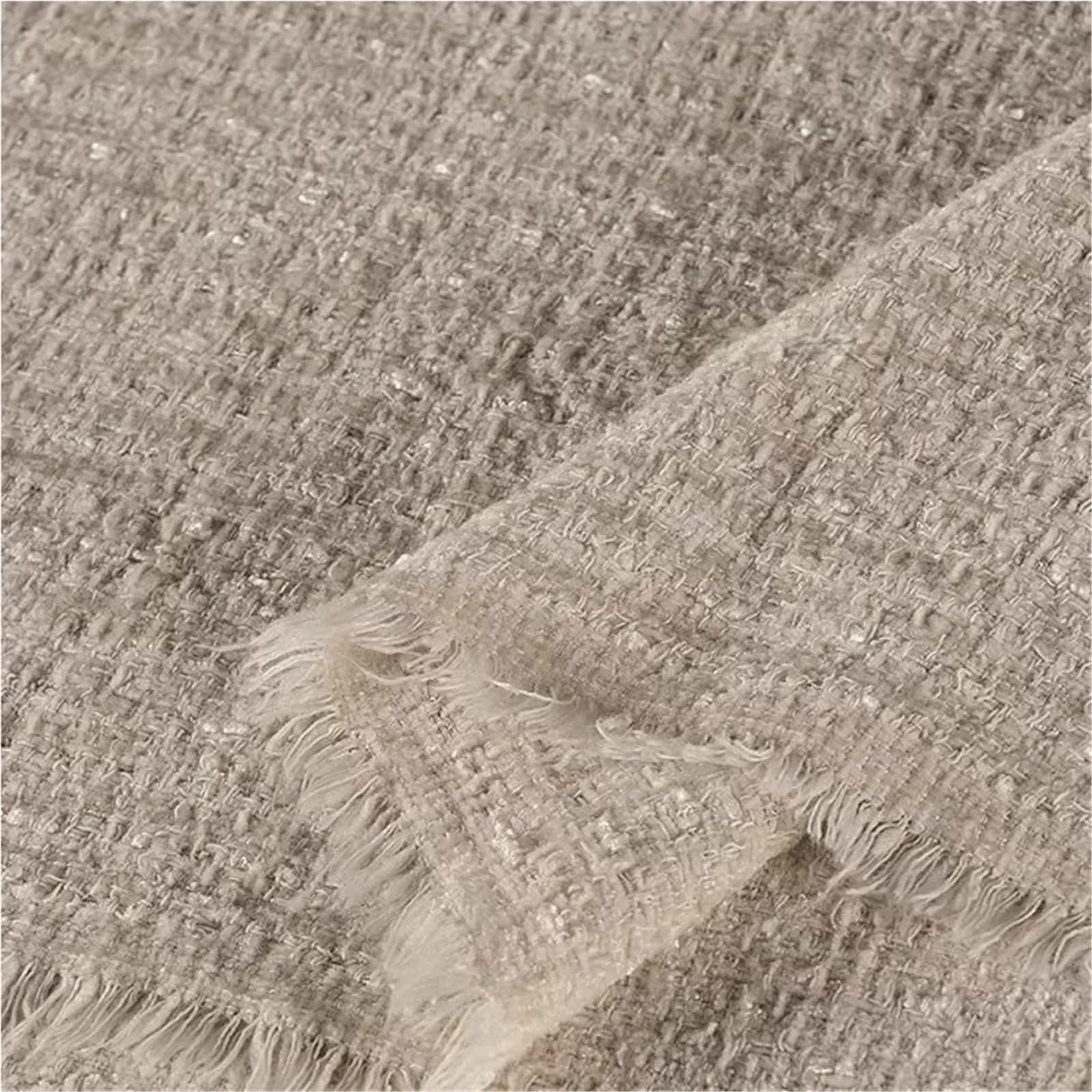 Tradycyjna tkanina tweedowa, Tweed Sewing Fabric For Dresses Coats Multicolor 100cm X 150cm(Color-02)
