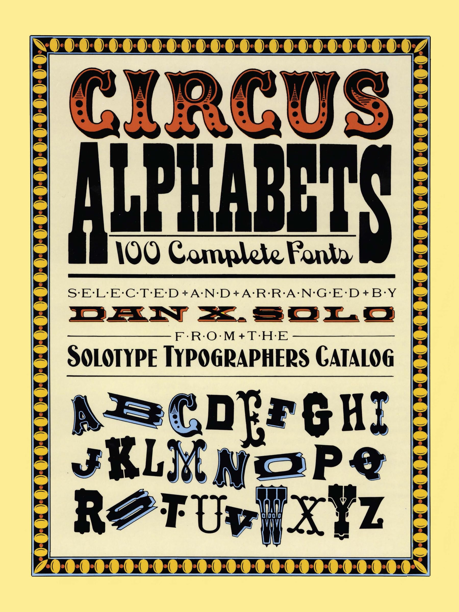 Circus Alphabets (Lettering, Calligraphy, Typography)