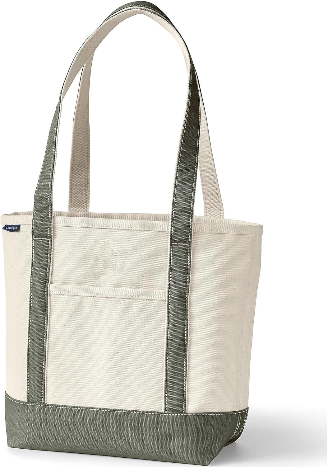 Amazon | Lands' End オープントップキャンバストートバッグ Amazon | Lands' End オープントップキャンバストートバッグ