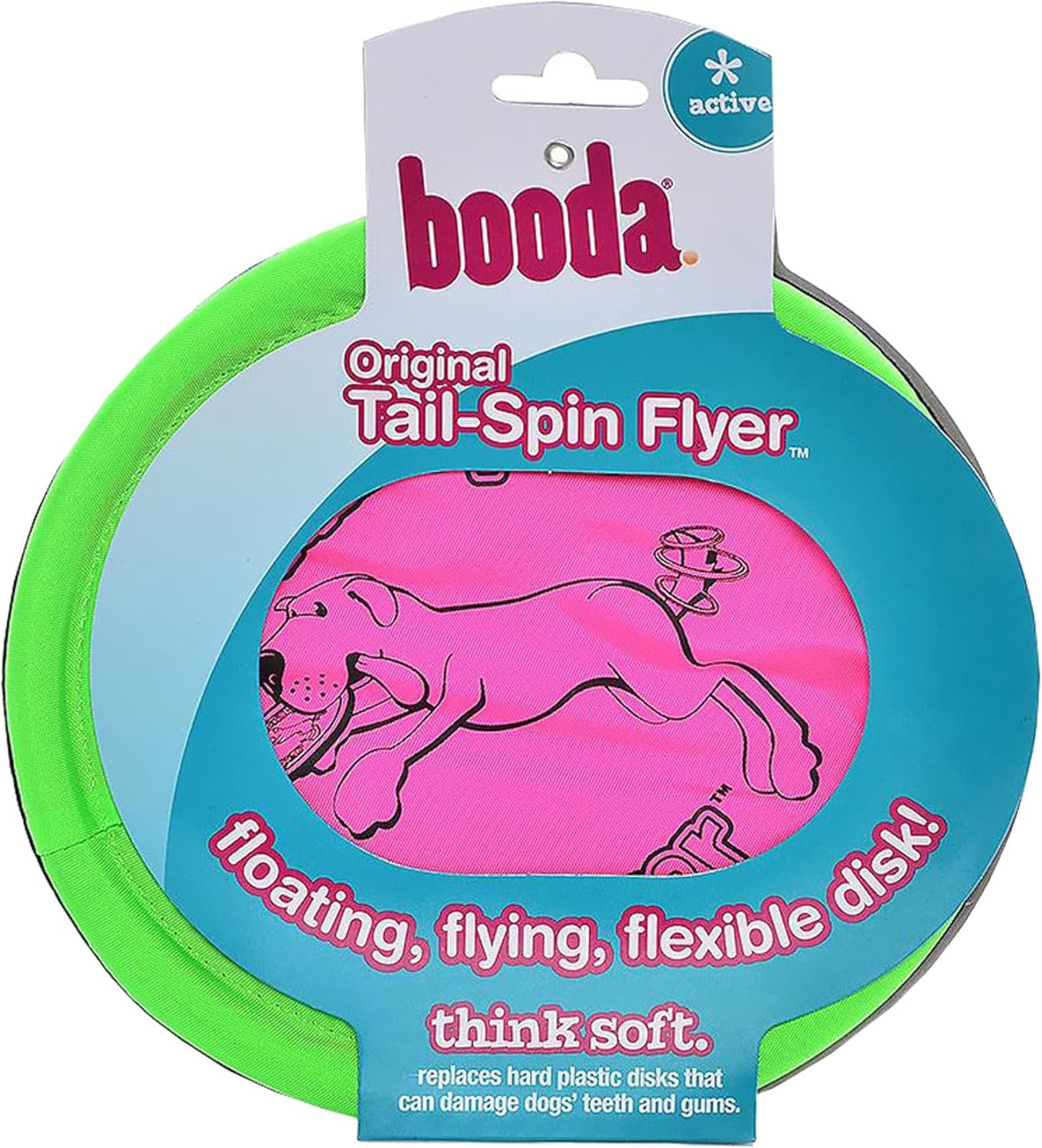 Booda 3 Pack of Tail-Spin Flyer Dog Toys, 10-Inch - Image 6