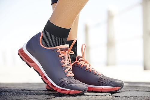 Miniatura 6 de OrthoSleeve El soporte FS6 para pies (manga única) trata la fascitis plantar, la tendinitis de Aquiles y alivia el dolor de talón en un tejido suave