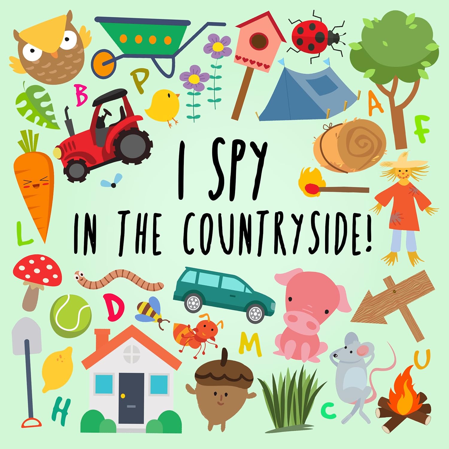 I Spy In The Countryside! (I Spy Book Collection for Kids 9) Kindle