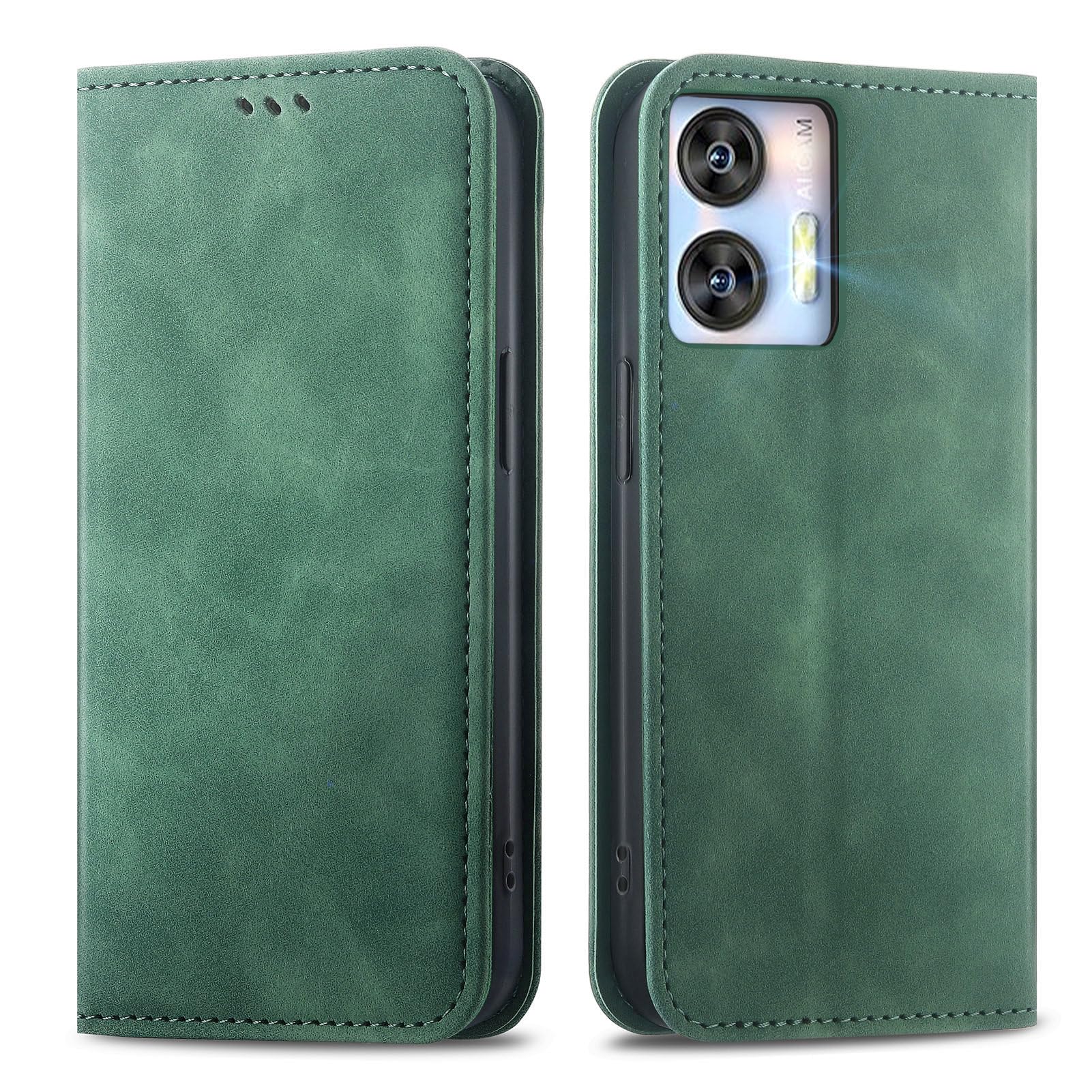 Leather Card Holder Finger Loop Case For IPhone 15 Pro Ultra Protective With Stand