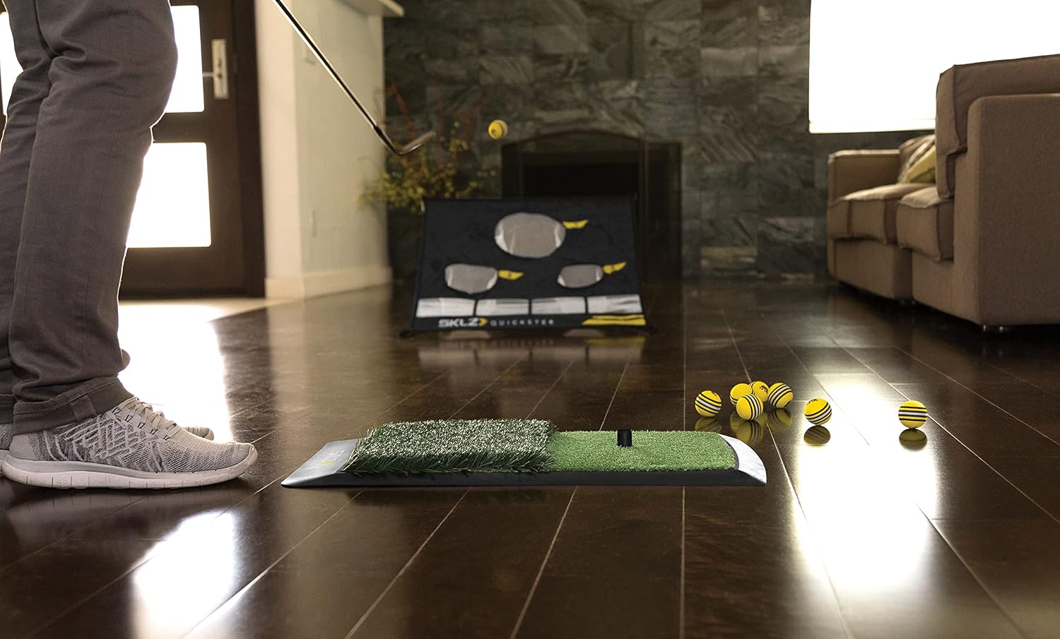 SKLZ Launch Pad Golf Hitting Mat Green : Everything Else