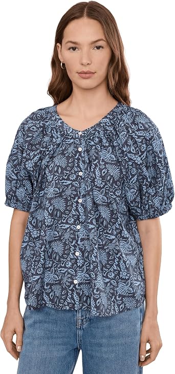Faherty Voile Lettie Top
