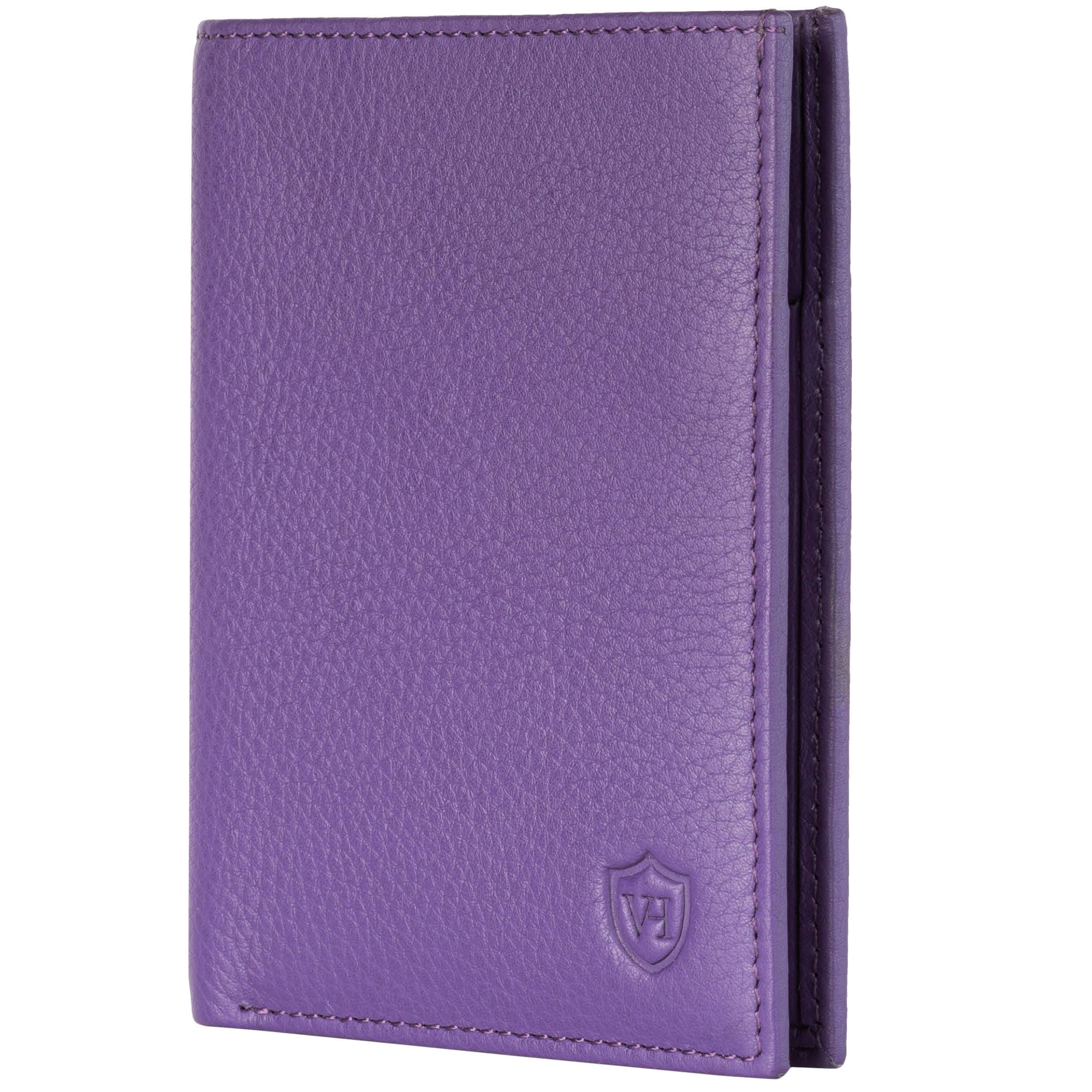 VON HEESEN Leder Geldbörse Herren mit Münzfach & RFID Schutz I Echtleder Geldbeutel für Männer & Damen I Portemonnaie Brieftasche Wallet Portmonee