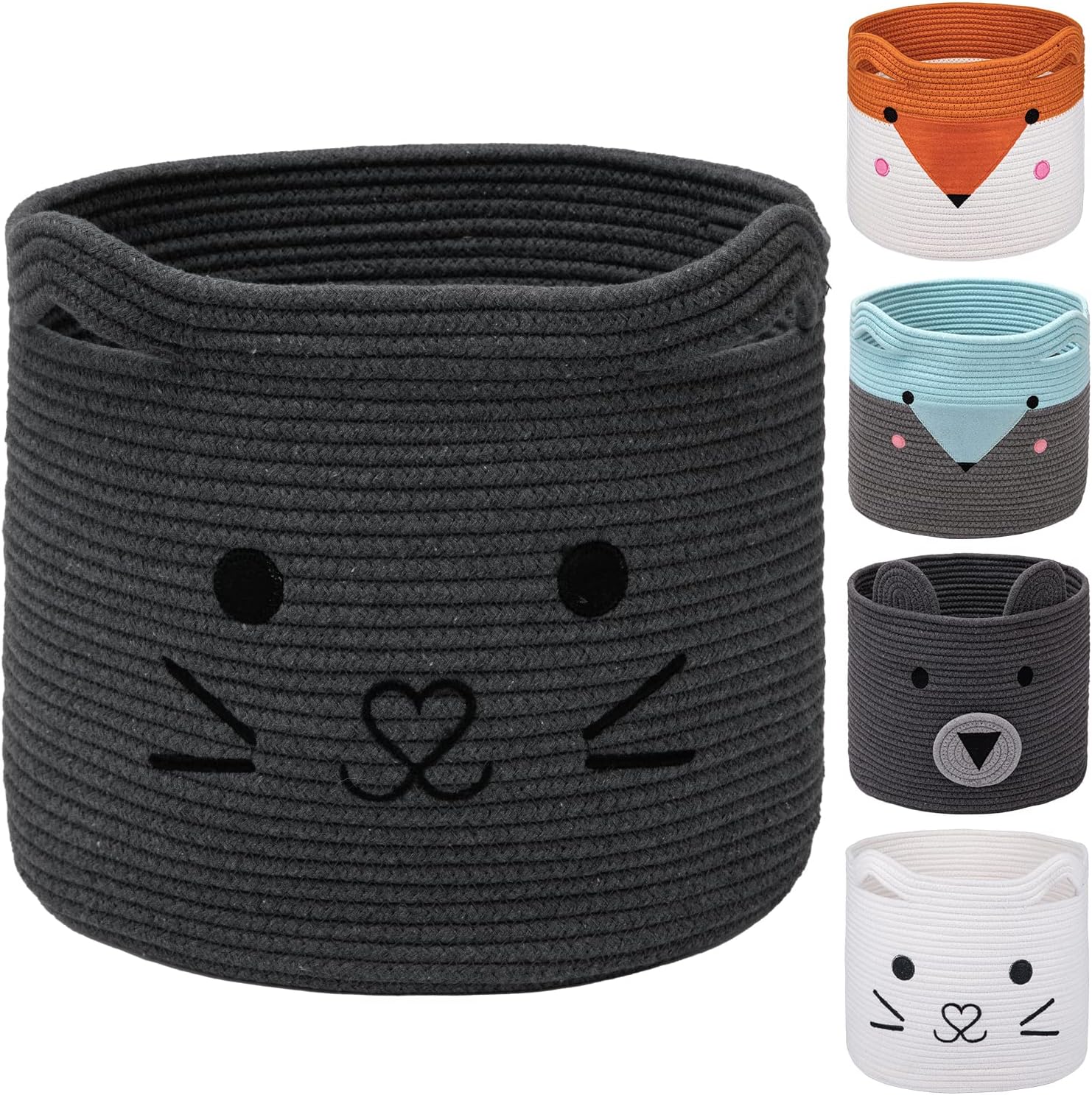 AXHOP Storage Basket Storage Box, 30×30 Toy Storage Washing Basket for