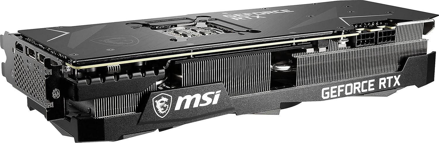 MSI Gaming GeForce RTX 3080 Ti Ventus 3X 12G OC - 12GB GDDR6X Graphic Card for PC Gaming, 320-Bit HDMI/DP, NVIDIA GPU, Tri-Frozr 2 Cooling, Ampere Architecture, Computer Video Graphics Card (Renewed)