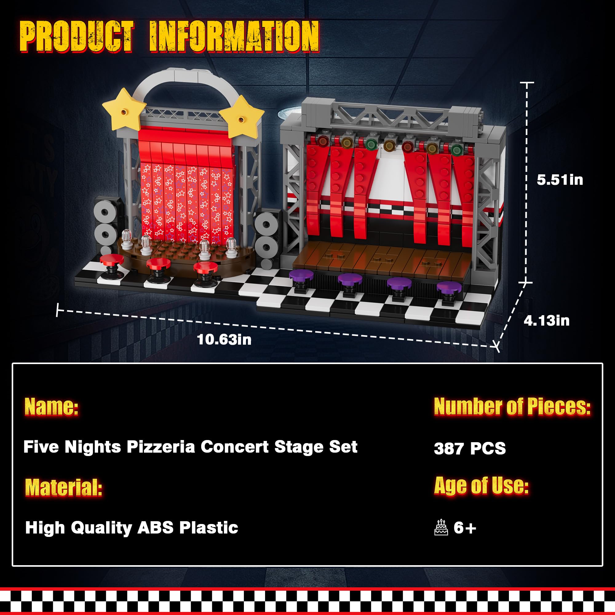 Amazon.co.jp: ピッツェリアスターカーテンコンサートステージ