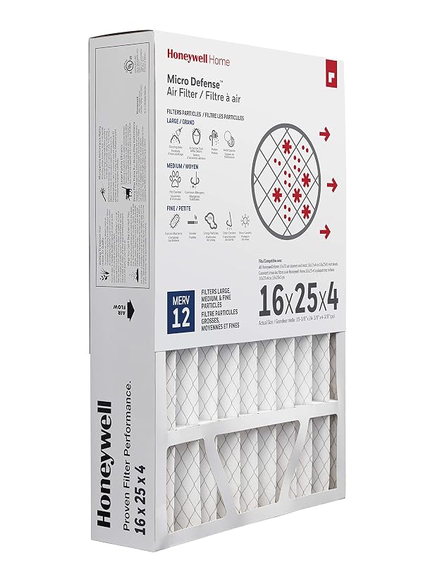 Honeywell Home Micro Defense™ 16x25x4 MERV 12 Air Filter CF412H1625 by Honeywell - Used condition - CA$39.26