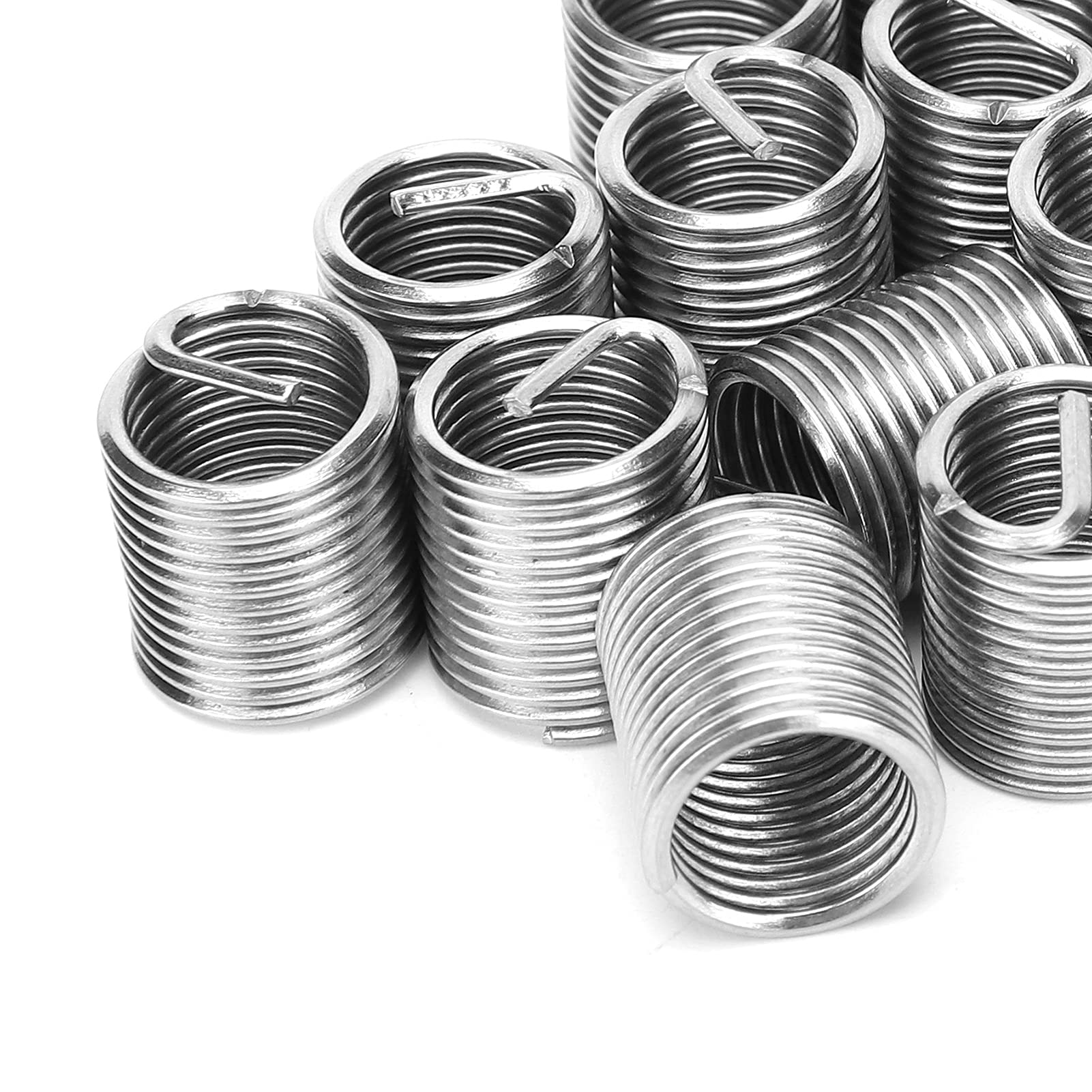 Inserti Filettati M12x1.5 Acciaio Inossidabile 304 Kit Riparazione Filetti 20 Pezzi