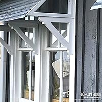 Vista 10 de Ekena Millwork BKT06X10X02ED Soporte Edwards de 6 pulgadas de ancho x 2 pulgadas de profundidad x 10 3/8 pulgadas de alto