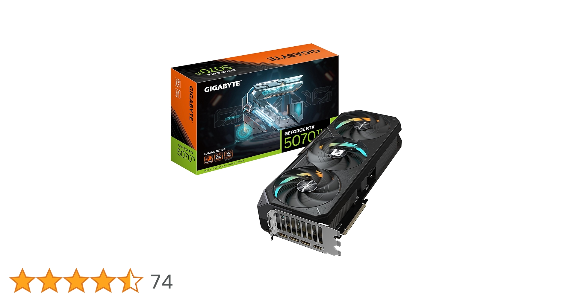 グラフィックボード・グラボ・ビデオカード GIGABYTE GeForce RTX 5070ti GeForce RTX™ 5070 Ti GAMING OC 16G Key Features | Graphics