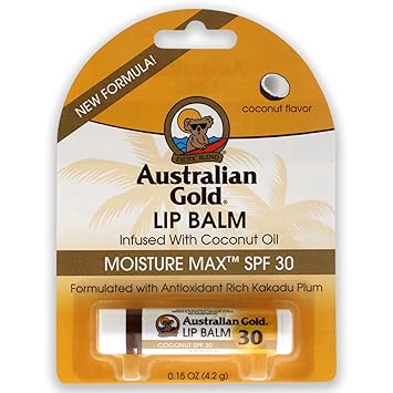 Australian Gold Spf30 Lip Balm 0.15 Oz, 0.15 Ounces