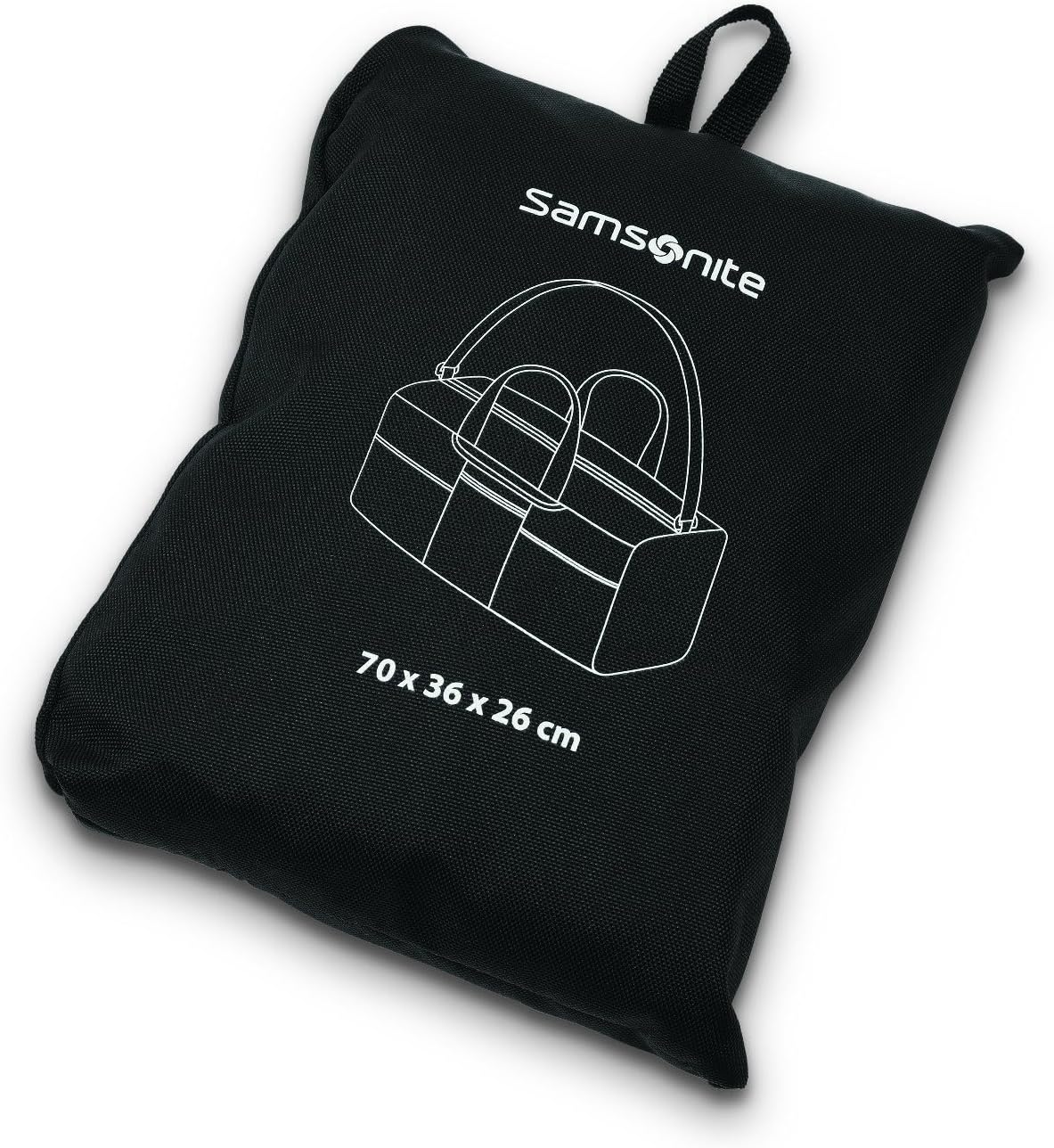  | Samsonite Foldaway Packable Duffel Bag, Black, Medium | Travel Duffels