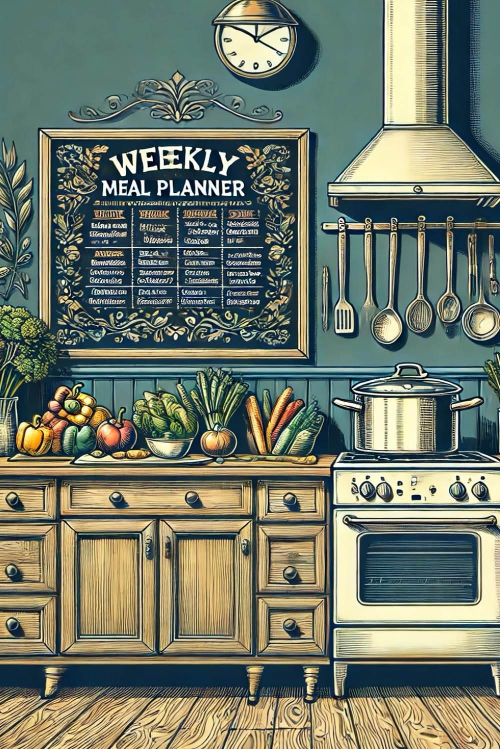Weekly Meal Planner for Meal Prepping and Eating Healthy Throughout the Week
