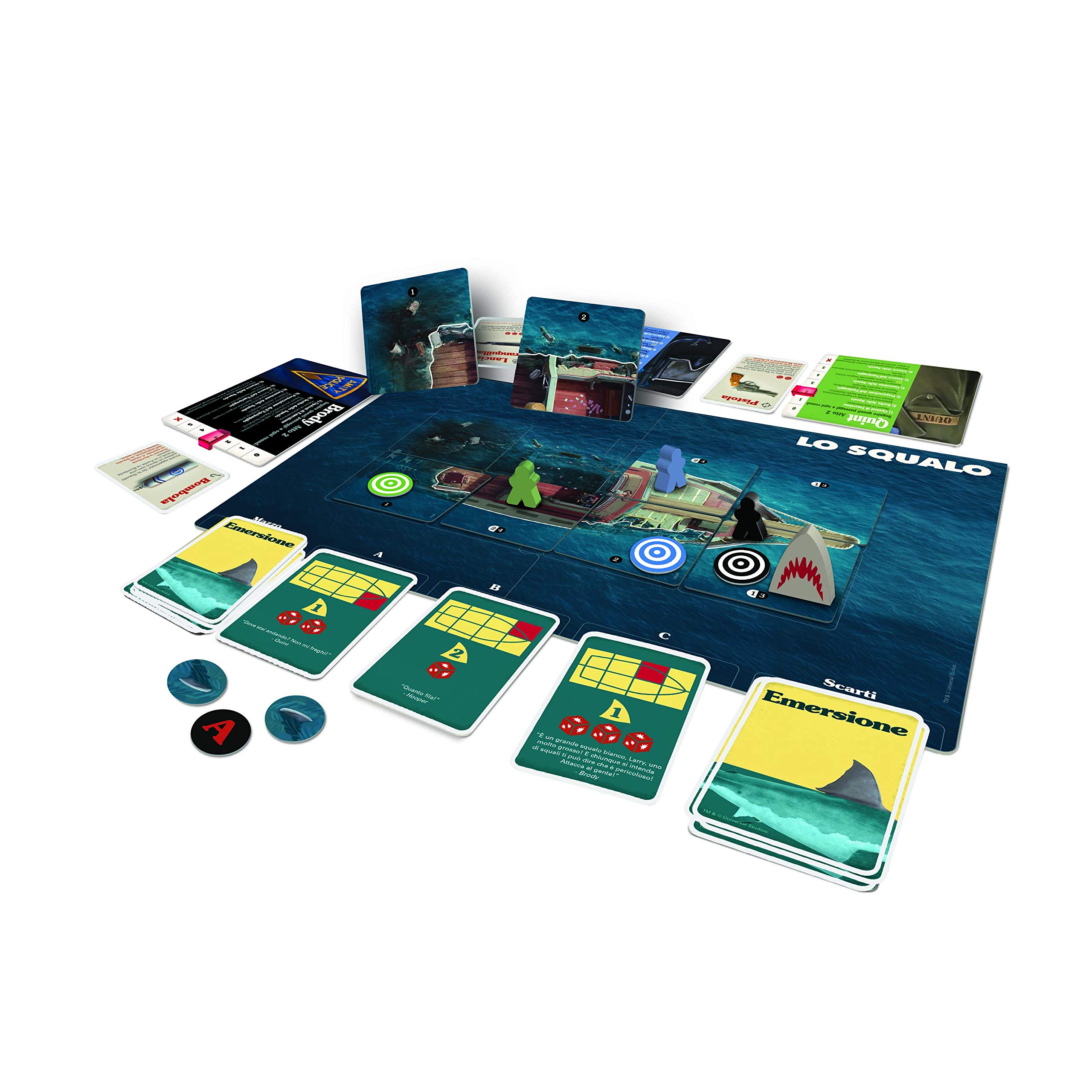 Ravensburger Italy-Hai Light Strategy Game, 2-4 graczy, wiek 12+, włoska wersja, 26829 0