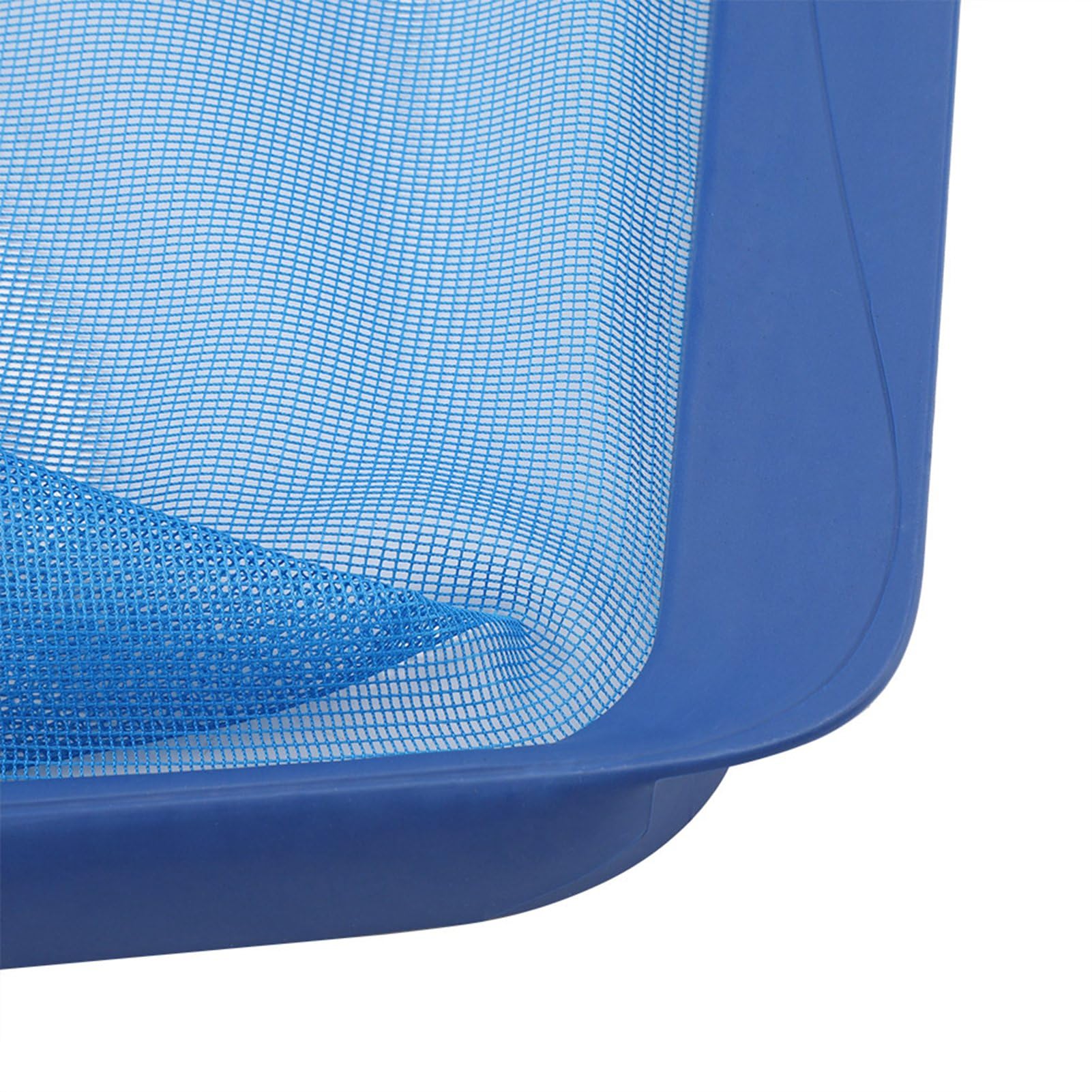 Écumoire à Mailles Fines pour Piscine, épuisette Légère pour Feuilles, Nettoyage de Bassin avec Sac Profond, Retrait Facile des Débris