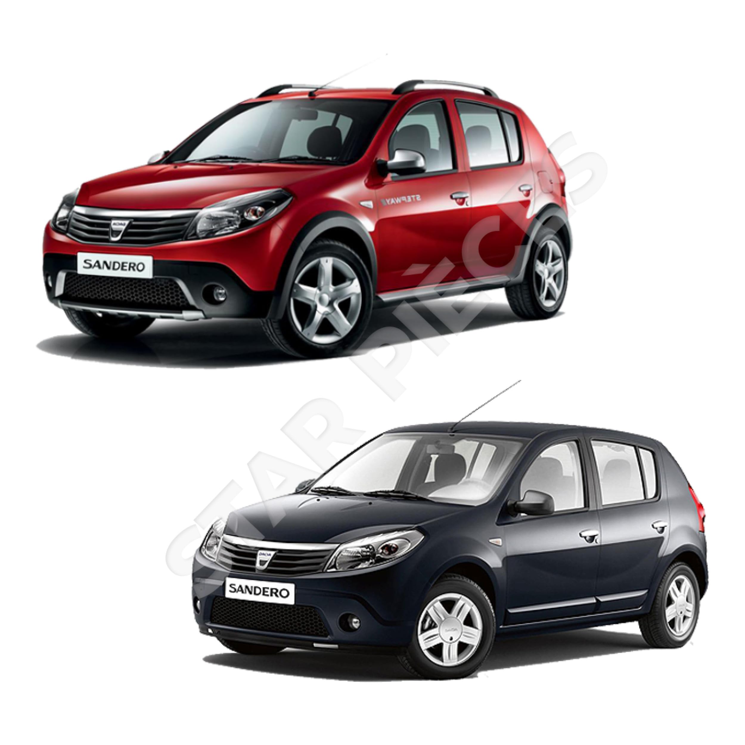 2 verins de coffre compatibles pour Sandero 1, Sandero Stepway 1 et Logan MCV (2006-2012) Vérins de hayon | 8200735264, 8200526363