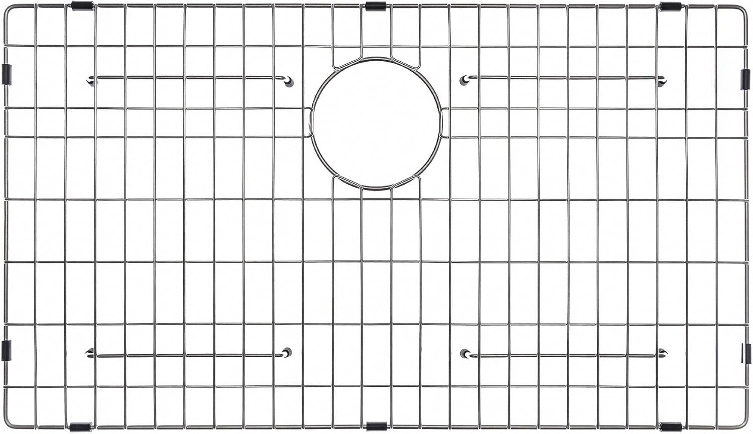 KRAUS KBG-100-30 Stainless Steel Bottom Grid for KHU100-30 Single Bowl 30 inch Kitchen Sink, 27 1/2” x 15 3/4" x 1 1/8"