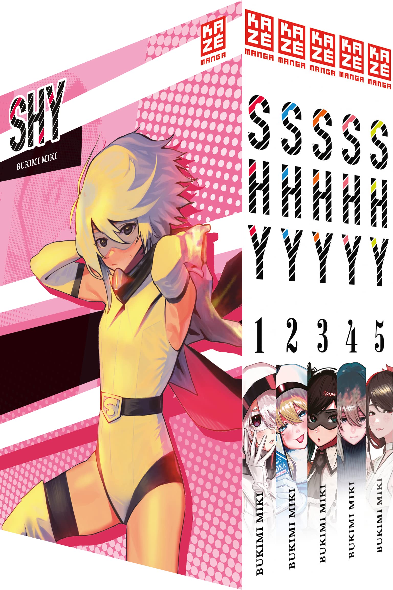 SHY - Band 1-5 im Sammelschuber