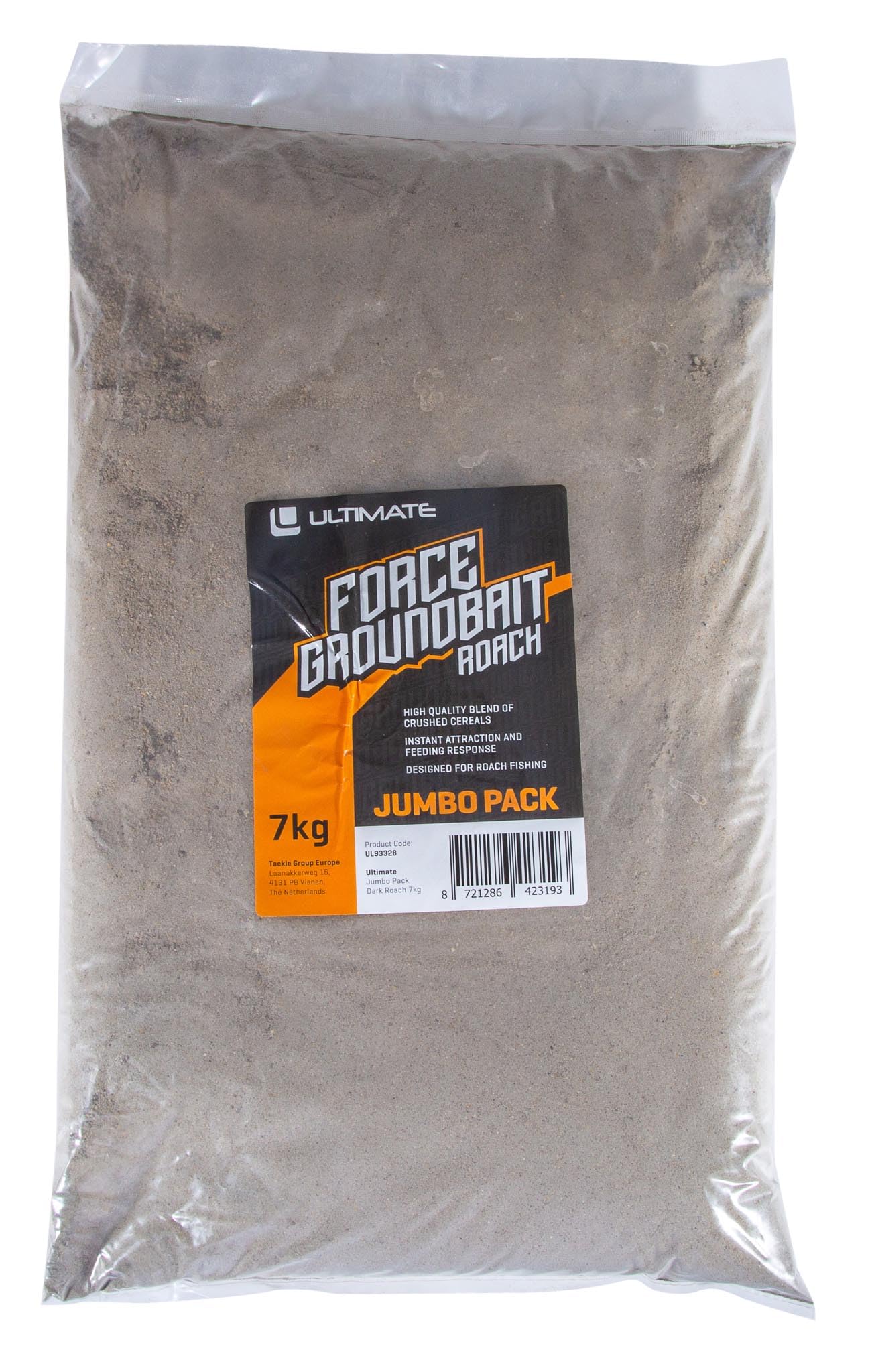 Ultimate Force Baits Groundbait Dark Roach (7kg) - Groundbait