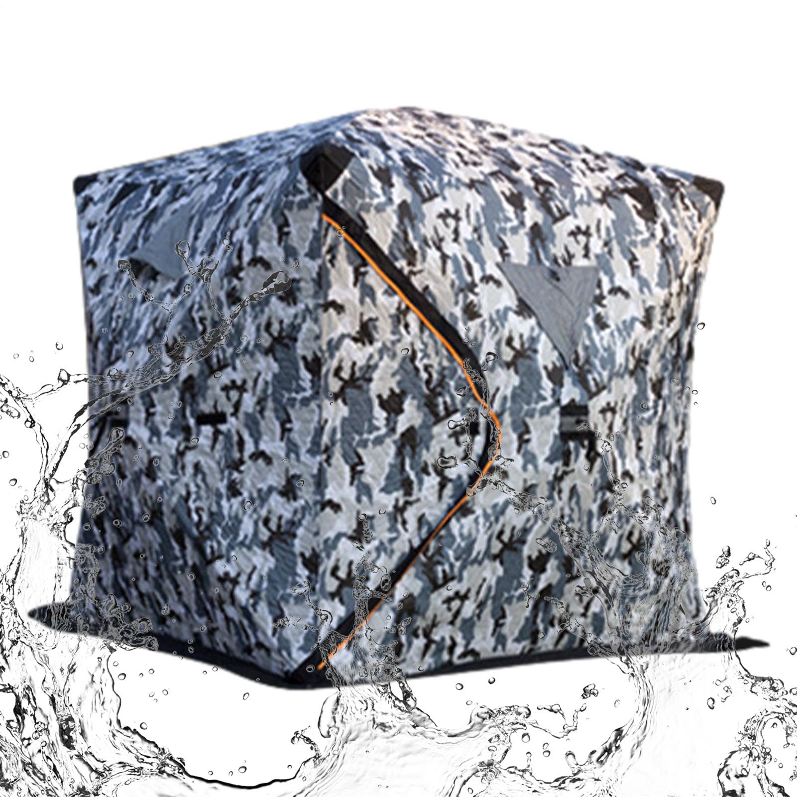 Tenda isolata, per sport caldi, portatili, impermeabili, resistenti al vento, per attività acquatiche, acqua dolce, acqua salata, spiaggia, mare, fiume Lago