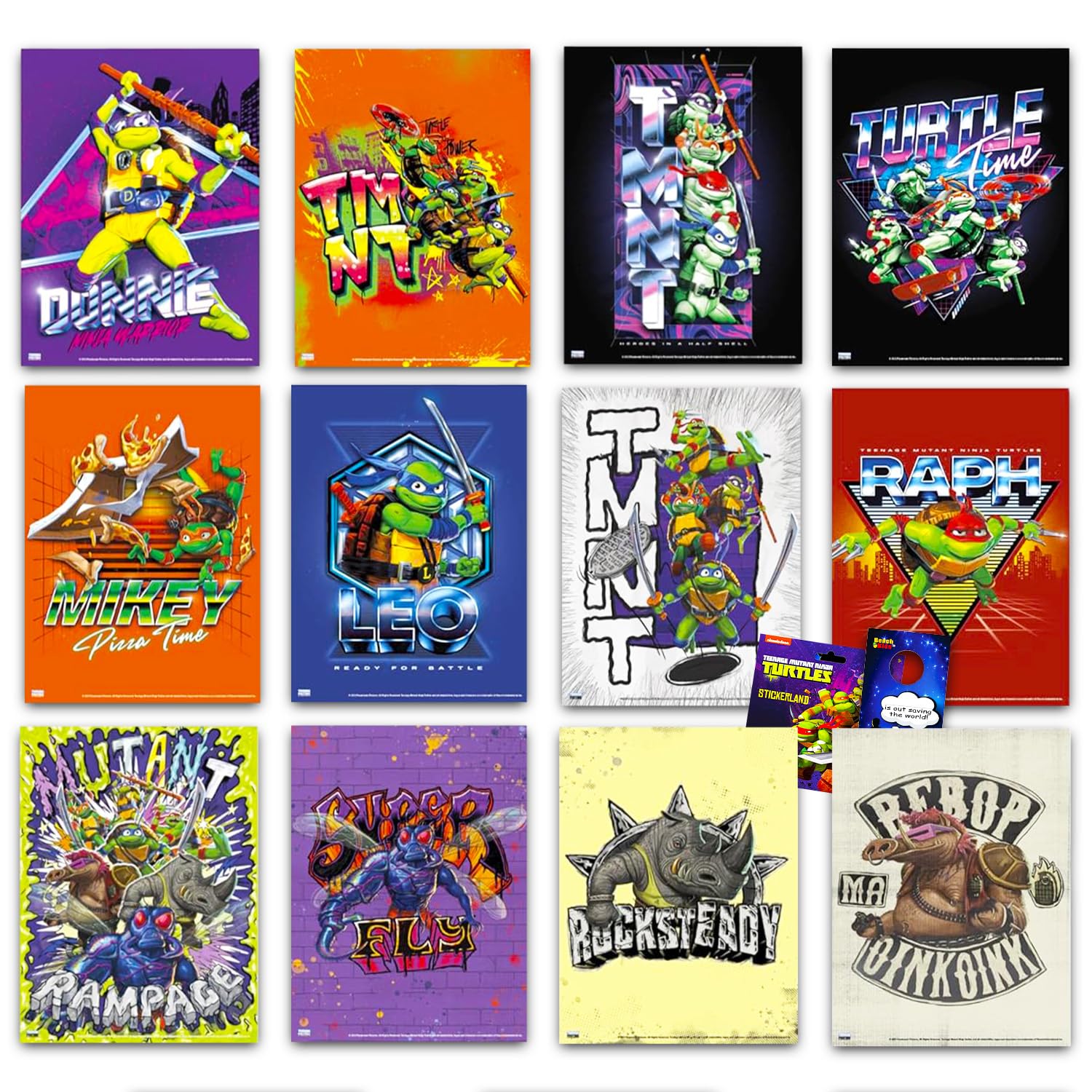 Teenage Mutant Ninja Turtles IDW #23 Wall Poster - 34x22.4 Inch Glossy Unframed Art Print