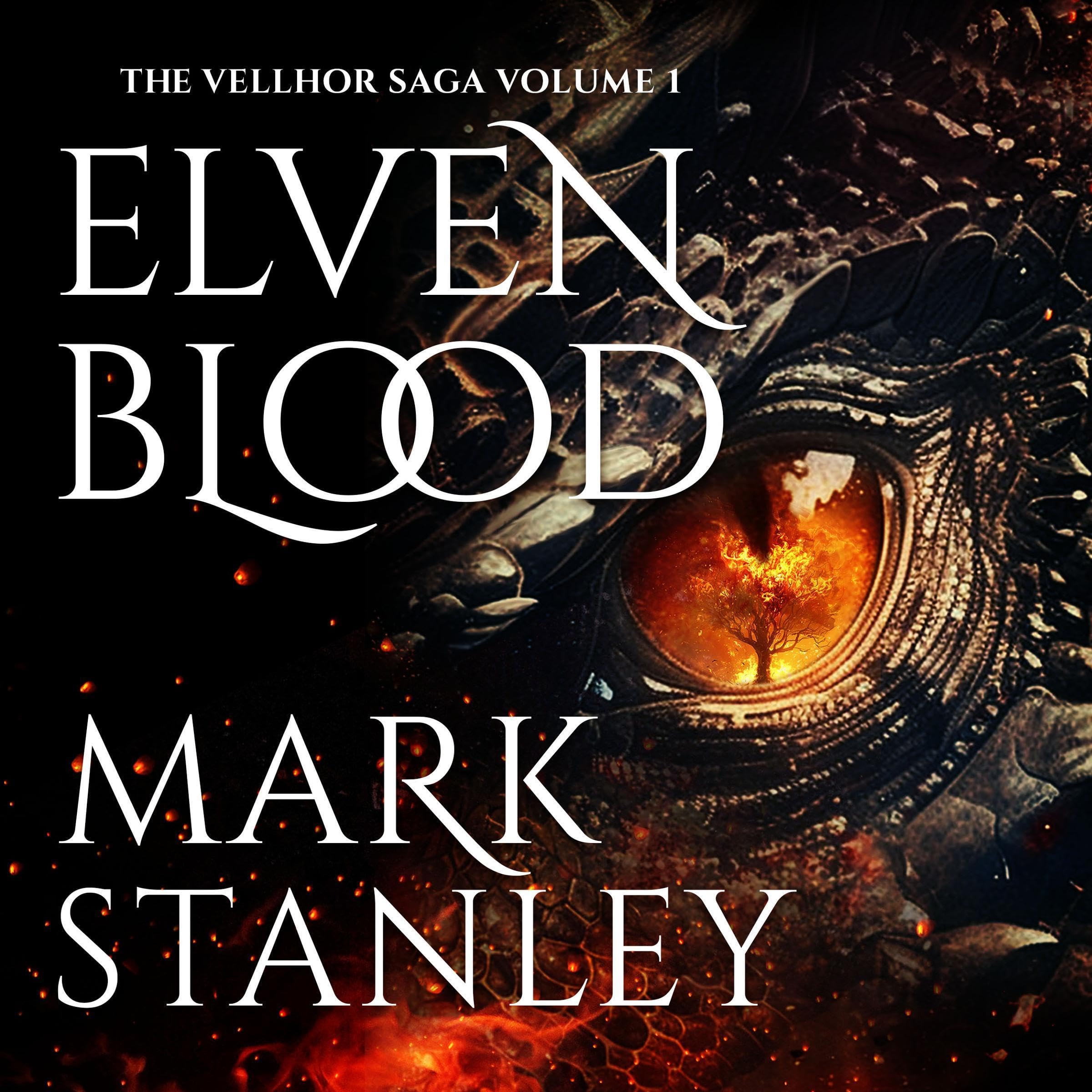 Cover art for Elven Blood