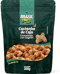 Brasil Frutt Castanha de Caju Caramelizada com Gergelim pacote 200g