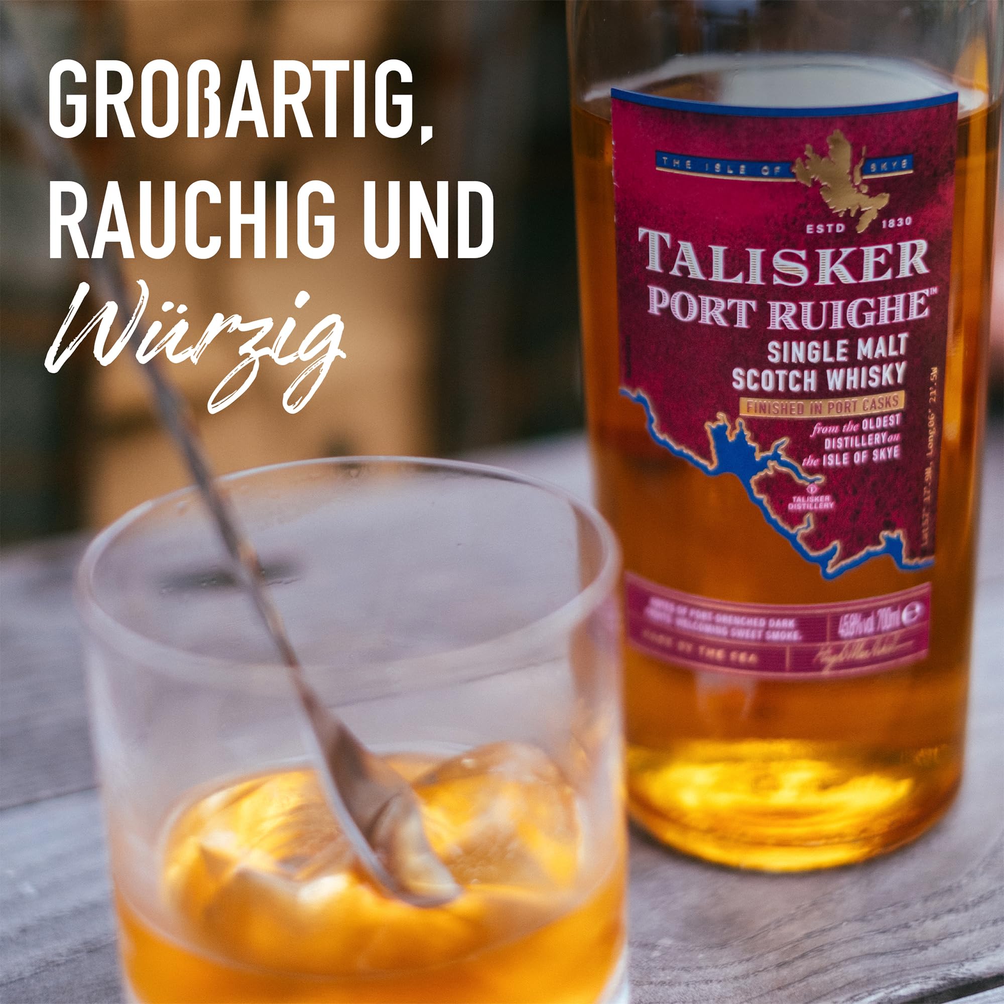 Talisker Port Ruighe Single Malt Scotch Whisky 45.8% Vol. 700 ml
