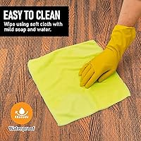 Vista 5 de HomeCube USA - Baldosas de espuma entrelazadas con veta de madera de 3/8 pulgadas de grosor para hogar, oficina, espacio de equipos