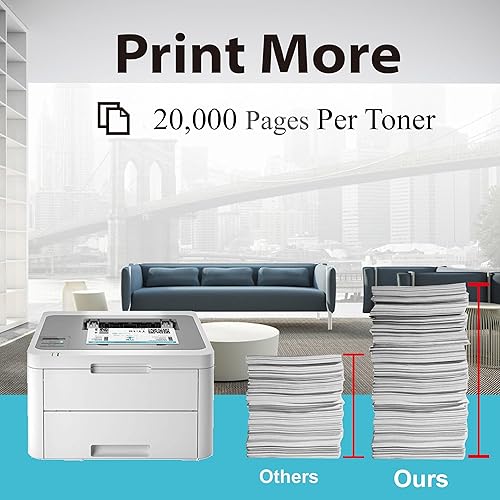 Miniatura 3 de TG Imaging Cartucho de tóner compatible Q1338A de 12,000 páginas, cada repuesto para impresora HP 38A 1338A Q1338 funciona con impresora Laser-Jet