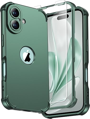 Miniatura 69 de ORETECH Funda para iPhone 13, con [2 protectores de pantalla] [prueba de caídas de grado militar de 15 pies] [protección de cámara] cuerpo completo
