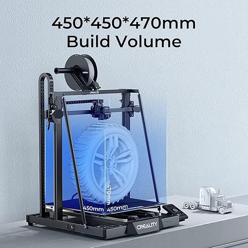 Miniatura 2 de Creality Impresora 3D grande CR-M4, 17.71 x 17.71 x 18.5 pulgadas, tamaño de impresión grande, 25 puntos CR Touch nivelación automática, extrusora