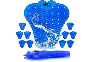 Anti-Splash Odor Eliminating Urinal Screens (10-Pack)