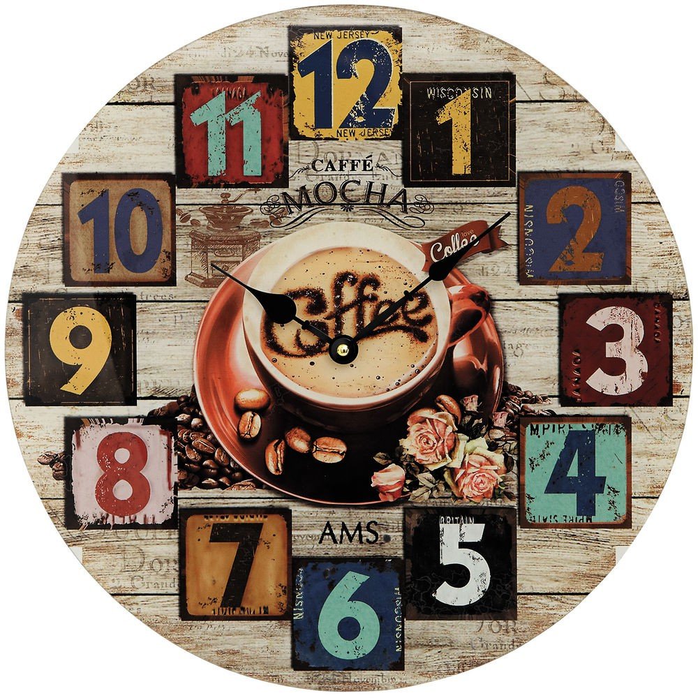 AMSUhrenfabrik Clock, Silver, 40 x 3 x 470 cm