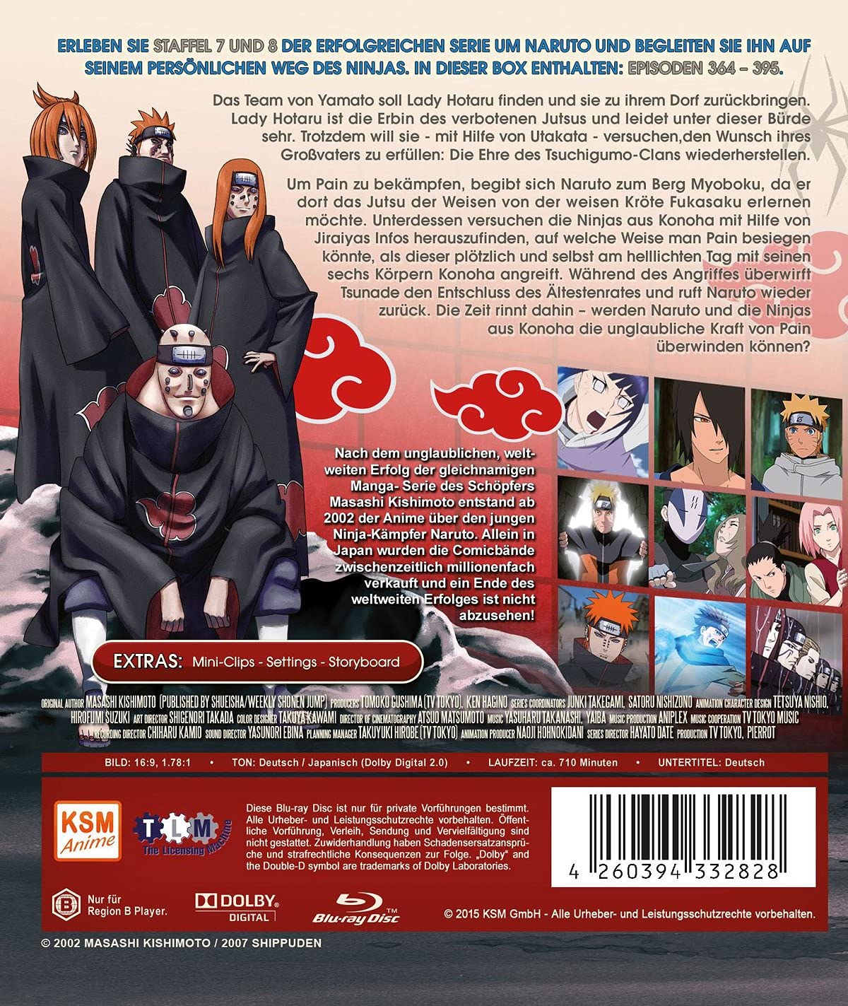 Naruto Shippuden - St. 7&8 - Uncut [Blu-ray] [2007]