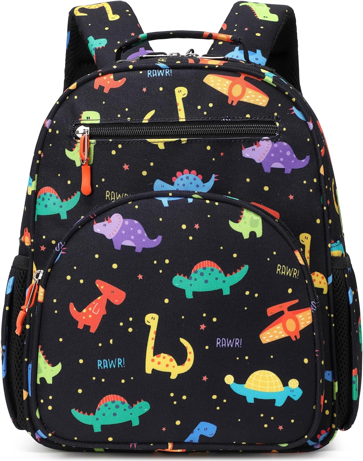 abshoo Cute Mini Toddler Backpacks for Boys Little Kids Bookbag Preschool backpack (Dinosaur Black A)